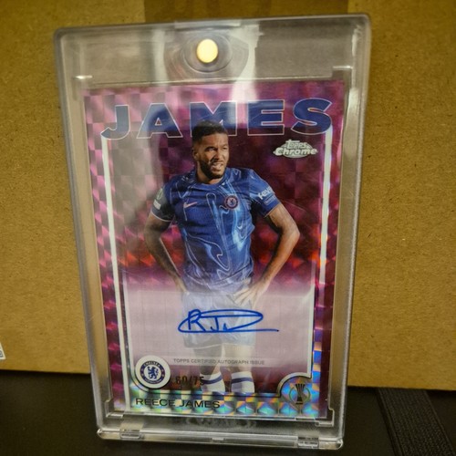 Reece James 2024 Topps Chrome Purple /75