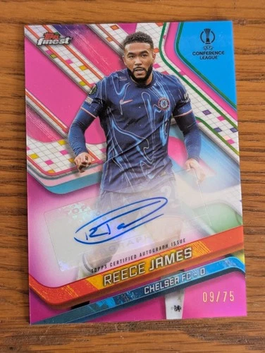 Reece James 2025 Topps Finest 09/75