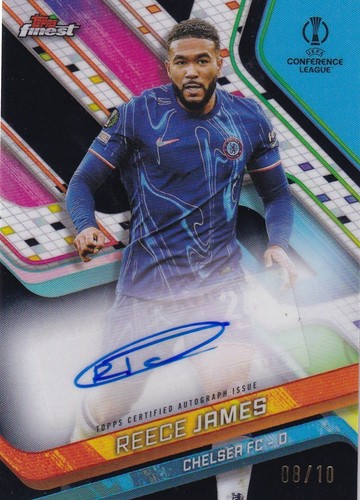 Reece James 2024 Topps Finest Black /10