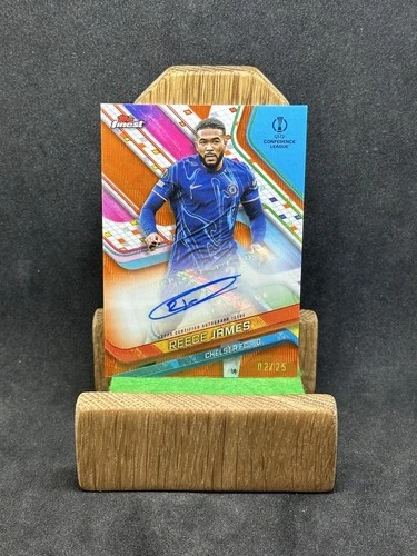 Reece James 2024 Topps Finest Orange /25