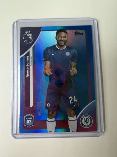 Reece James 2025 Topps Premier League Blue /150