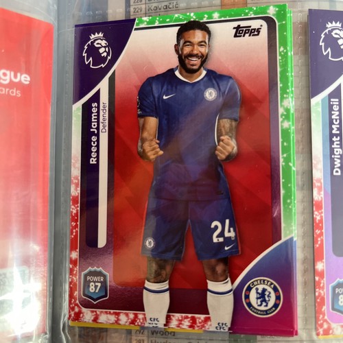 Reece James 2025 Topps Premier League Festive Freeze /95
