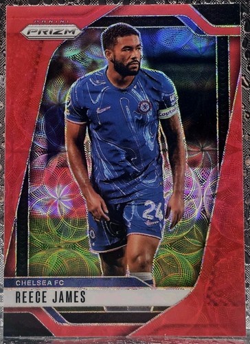 Reece James 2024 Panini Prizm Red Prizm /30