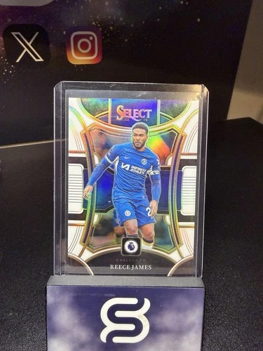Reece James 2023 Panini Select White Prizm /20