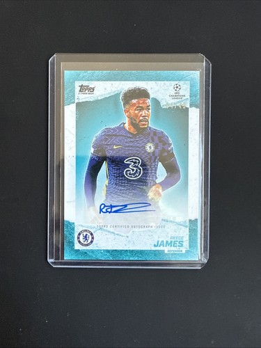 Reece James 2021 Topps UCL Gold /49