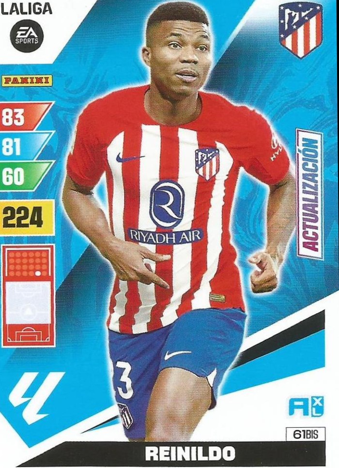 Reinildo 2023 Panini Adrenalyn XL La Liga