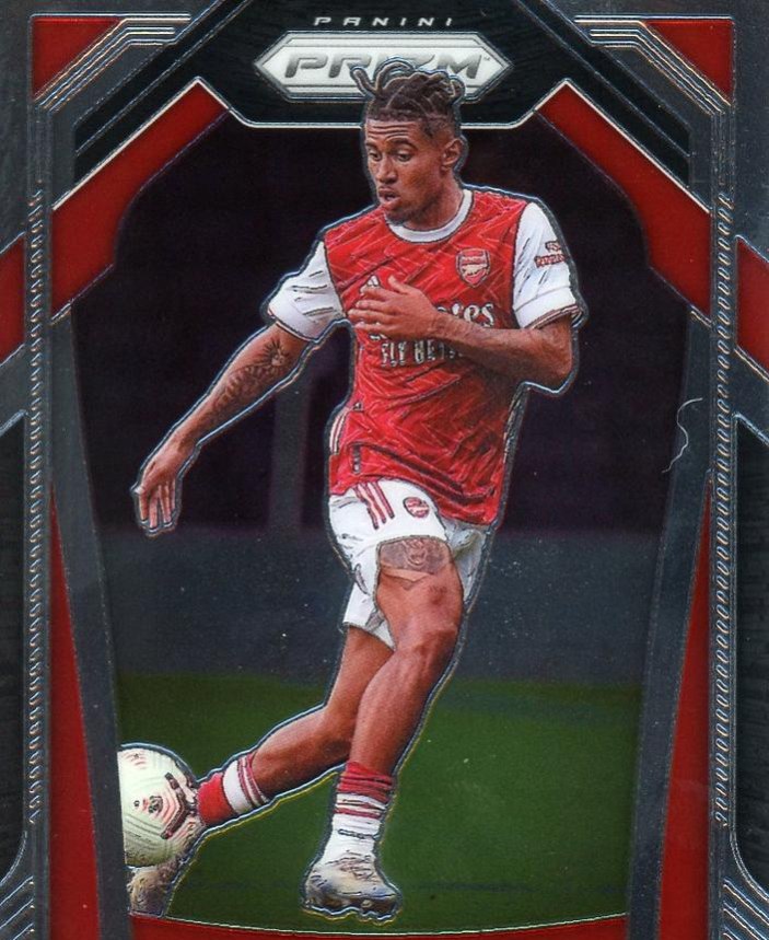 Reiss Nelson 2020 Panini Prizm Premier League 37