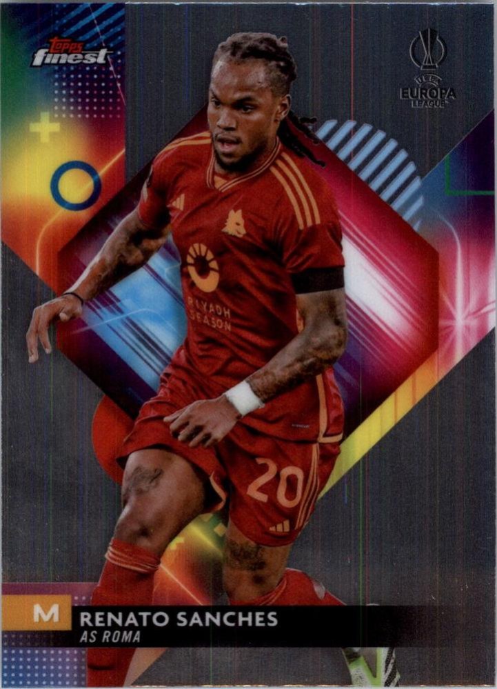 Renato Sanches 2023 Topps Finest UEFA Club Competitions