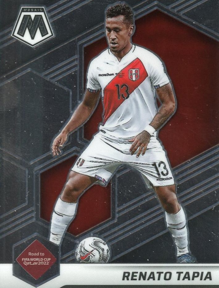 Renato Tapia 2021 Panini Mosaic Road to FIFA World Cup