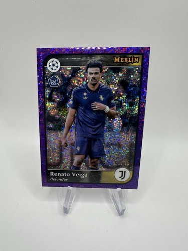 Renato Veiga 2024 Topps Merlin Chrome Purple Glitter /15