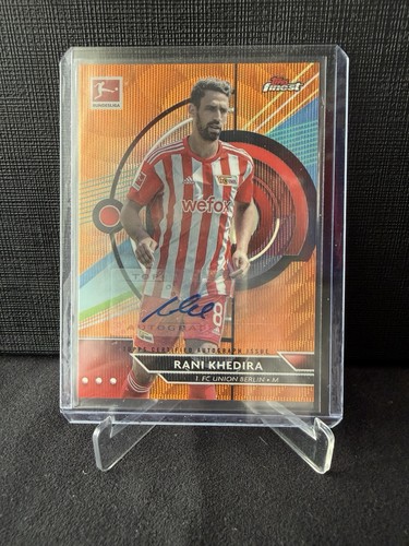 Reni Khedira 2022 Topps Finest Orange Wave /10