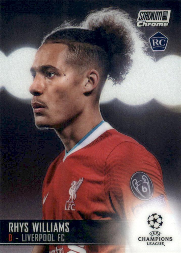 Rhys Williams 2020 Topps Stadium Club Chrome UEFA 40