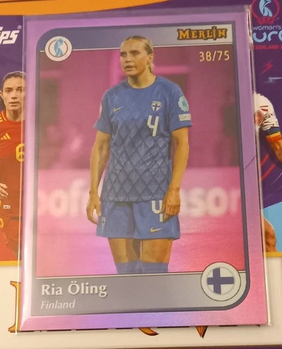 Ria Oling 2025 Topps Merlin Chrome /75