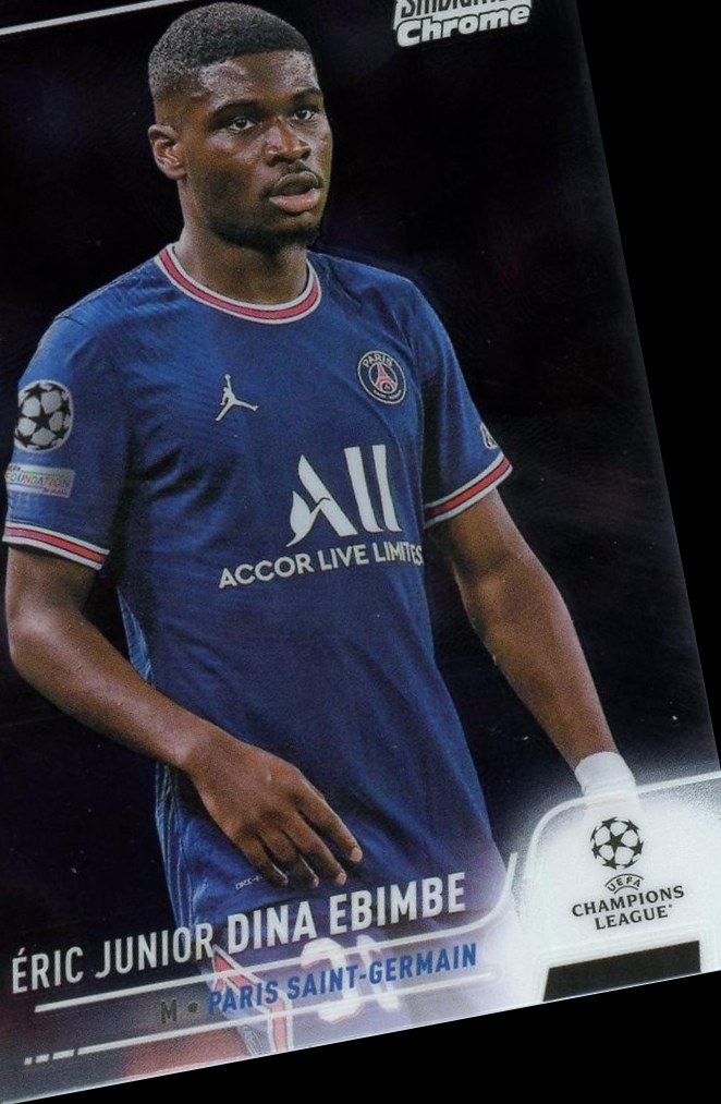 Éric Junior Dina Ebimbe 2021 Topps Stadium Club Chrome UEFA 41