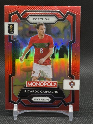 Ricardo Carvalho 2026 Panini Prizm Red Prizms