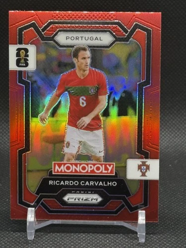 Ricardo Carvalho 2026 Panini Prizm Red Prizms