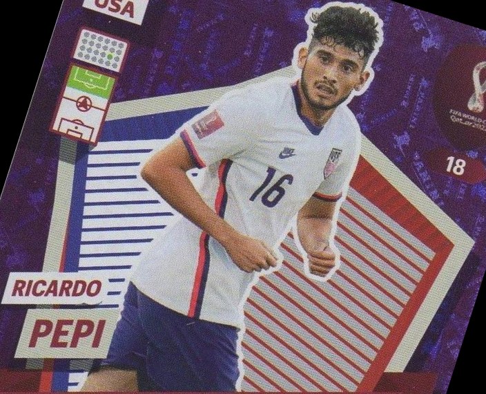Ricardo Pepi 2022 Panini Adrenalyn XL FIFA World Cup