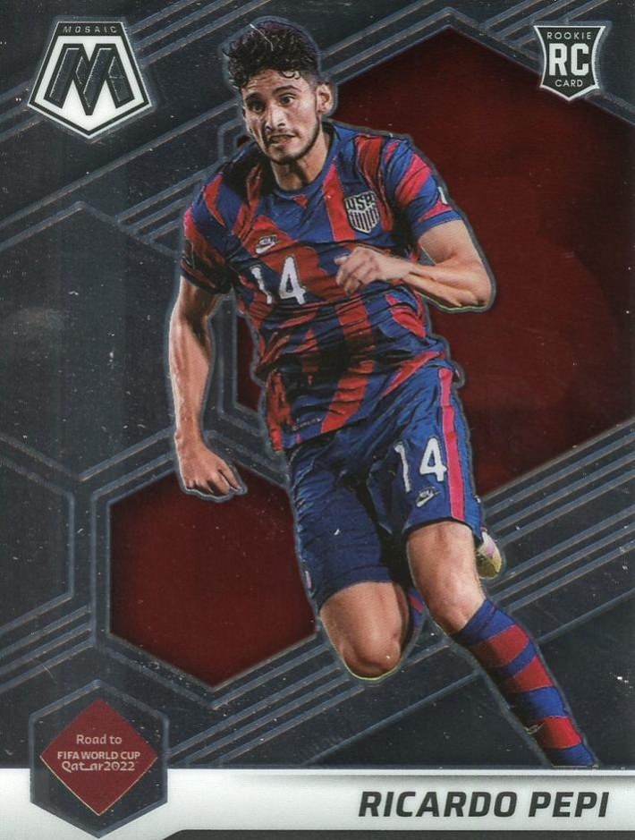 Ricardo Pepi 2021 Panini Mosaic Road to FIFA World Cup