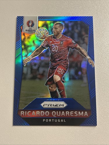 Ricardo Quaresma 2016 Panini Prizm UEFA EURO Blue Prizm 101/249