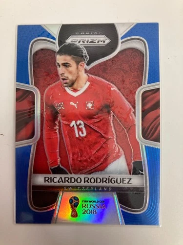 Ricardo Rodriguez 2018 Panini Prizm World Cup Blue Camo /199