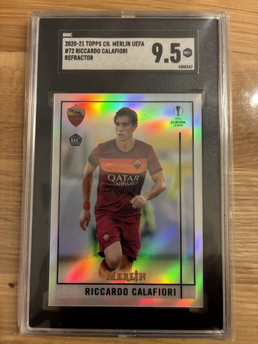 Riccardo Calafiori 2020 Topps Chrome Merlin Refractor