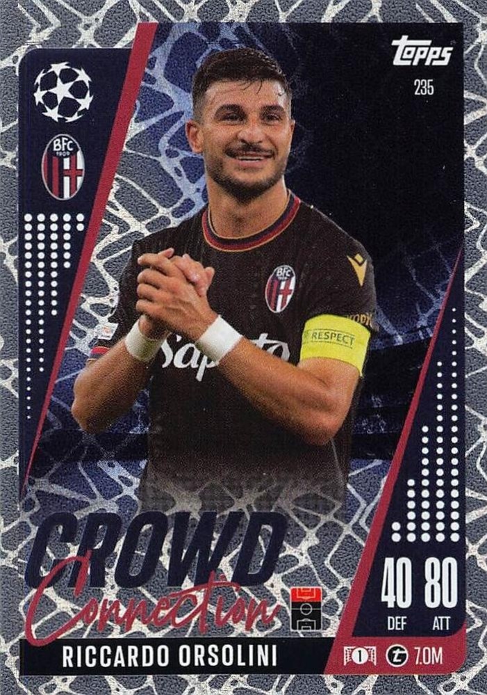 Riccardo Orsolini 2024 Topps Match Attax UEFA Club Competitions Extra