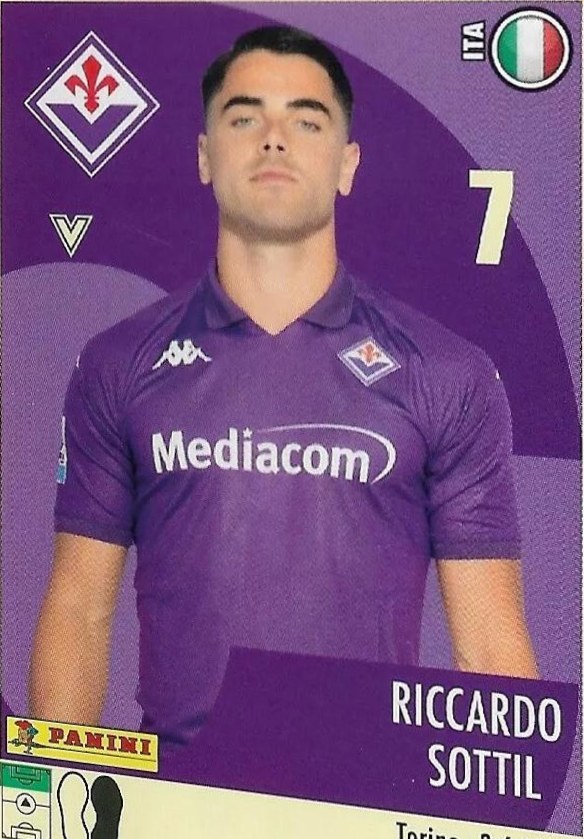 Riccardo Sottil 2024 Panini Calciatori Stickers