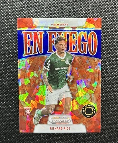 Richard Rios 2025 Panini Prizm FIFA World Cup Cracked Ice Prizm