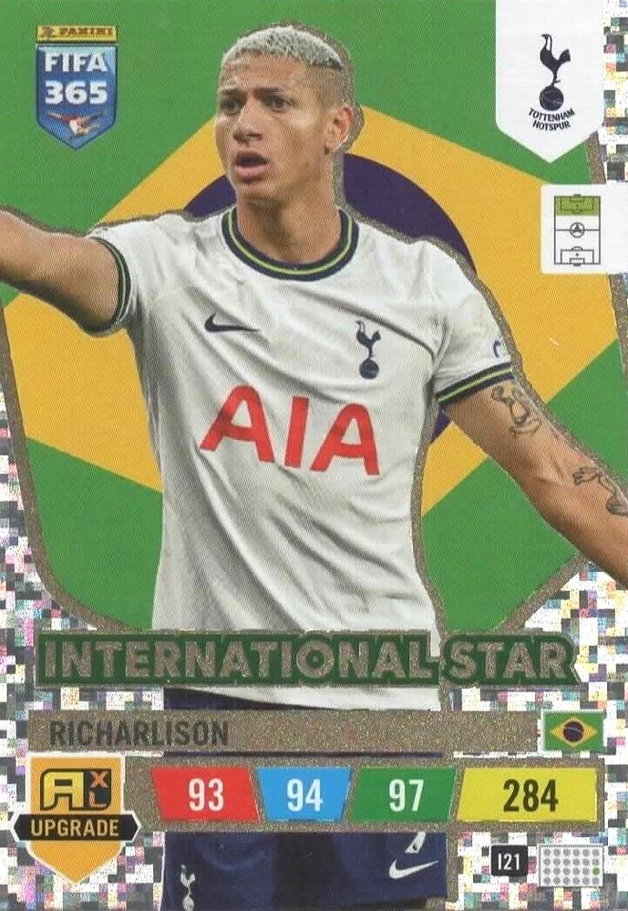 Richarlison 2023 Panini Adrenalyn XL FIFA 365 Upgrade