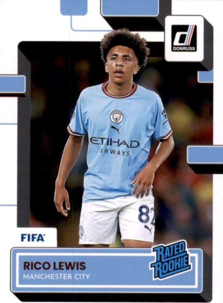 Rico Lewis 2022 Panini Donruss Soccer 179