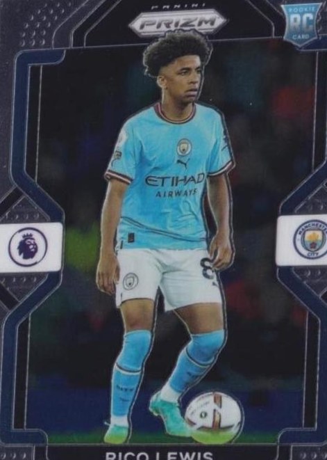 Rico Lewis 2022 Panini Prizm Premier League 17