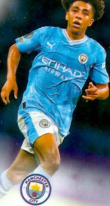 Rico Lewis 2023 Topps Chrome UEFA Club Competitions
