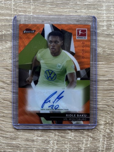Ridle Baku 2020 Topps Bundesliga Finest Orange Wave /10
