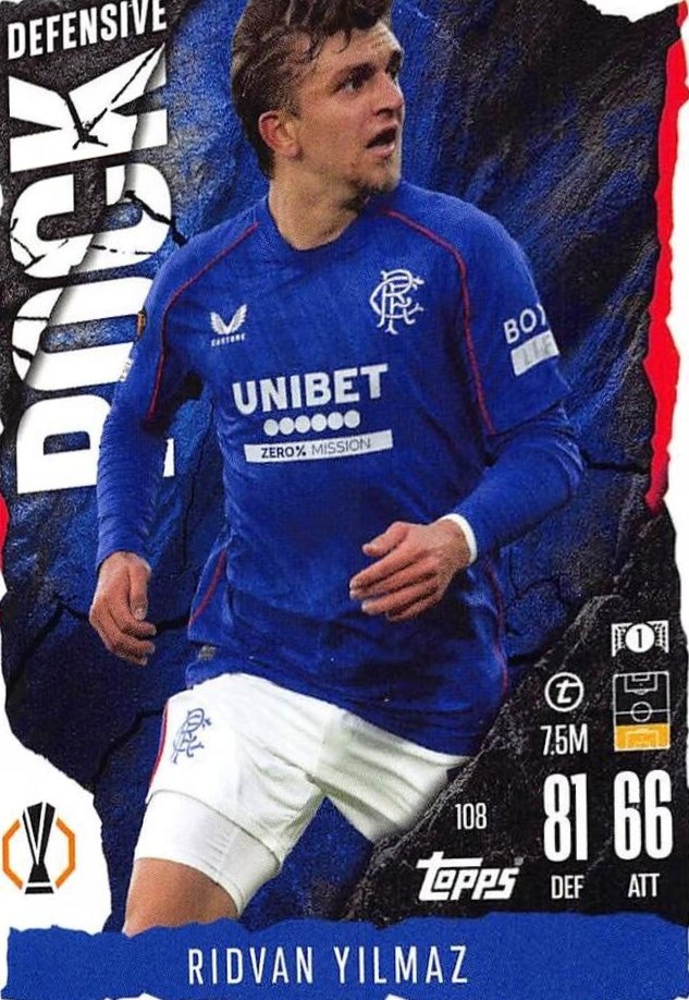 Ridvan Yilmaz 2024 Topps Match Attax UEFA Club Competitions Extra