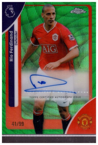 Rio Ferdinand 2026 Topps Chrome /99