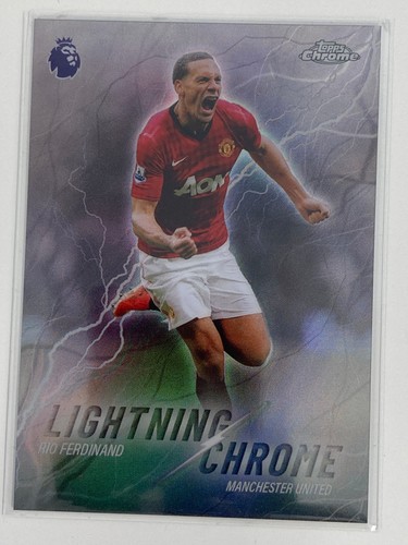 Rio Ferdinand 2025 Topps Chrome Lightning Chrome