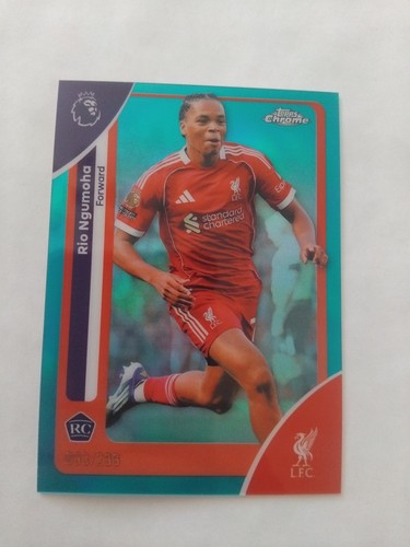 Rio Ngumoha 2025 Topps Chrome /299