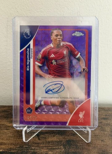 Rio Ngumoha 2026 Topps Chrome /74