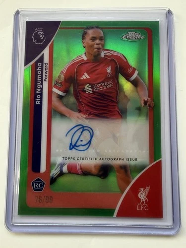 Rio Ngumoha 2026 Topps Chrome /99