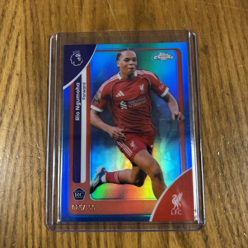 Rio Ngumoha 2026 Topps Chrome Blue /150