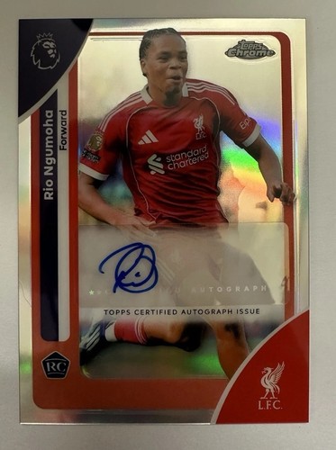 Rio Ngumoha 2026 Topps Chrome Chrome Refractor