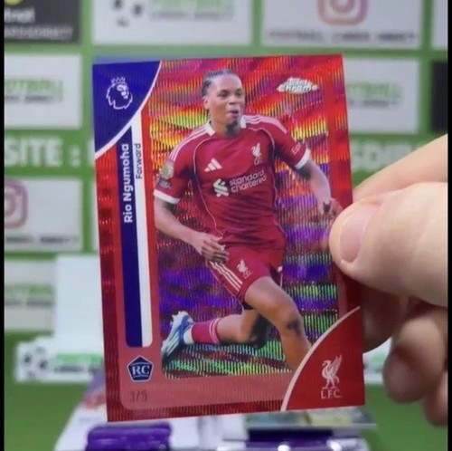Rio Ngumoha 2026 Topps Chrome Colour Match /5