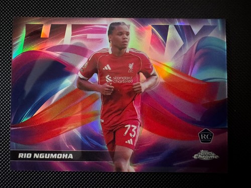 Rio Ngumoha 2026 Topps Chrome EPL