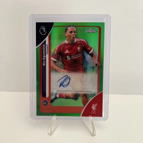 Rio Ngumoha 2025 Topps Chrome EPL /99