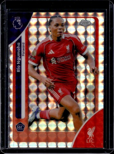 Rio Ngumoha 2026 Topps Chrome Geometric Refractor