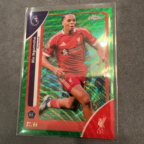 Rio Ngumoha 2026 Topps Chrome Green /99