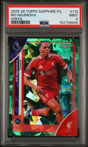Rio Ngumoha 2025 Topps Chrome Green /99