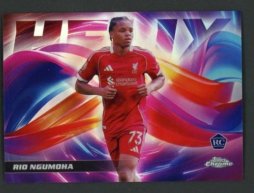 Rio Ngumoha 2026 Topps Chrome Helix #HX-8