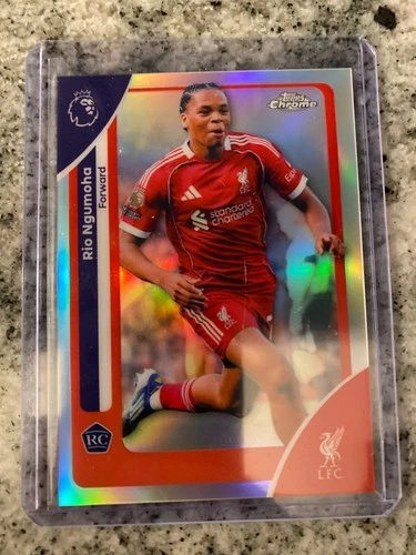 Rio Ngumoha 2025 Topps Chrome Holo Refractor