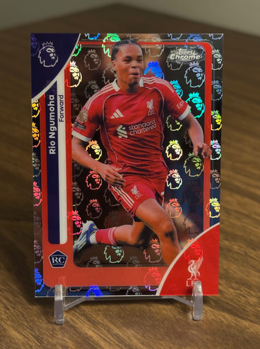 Rio Ngumoha 2026 Topps Chrome Logofractor
